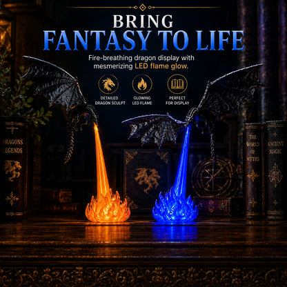 3D Emberwing Fire Breathing Dragon LED Display