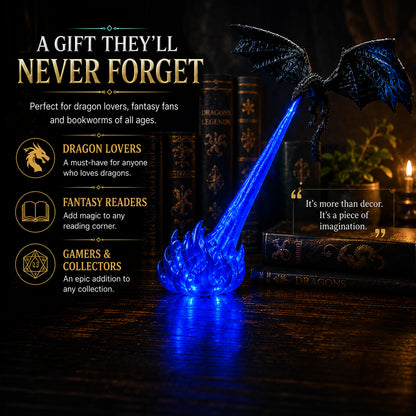 3D Emberwing Fire Breathing Dragon LED Display