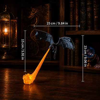 3D Emberwing Fire Breathing Dragon LED Display