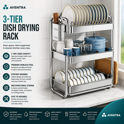 Aventra Home Dish Drying Rack