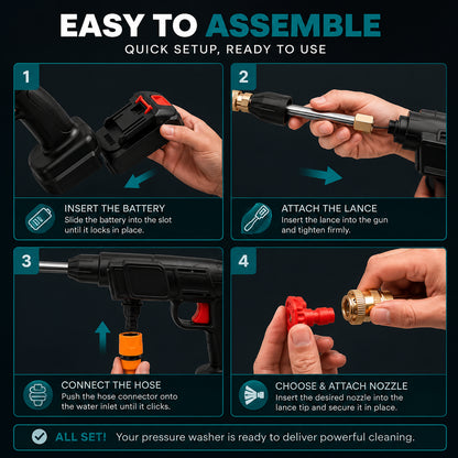 HydroForce Cordless Pressure Washer - Free Extra Battery