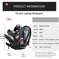 18 inch Backpack 40L