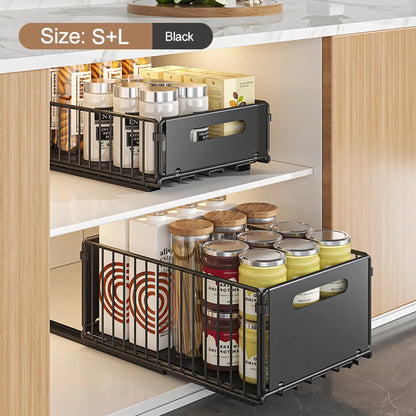 Aventra Home Sliding Cabinet Organizer