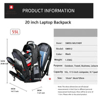 20 inch Backpack 55L