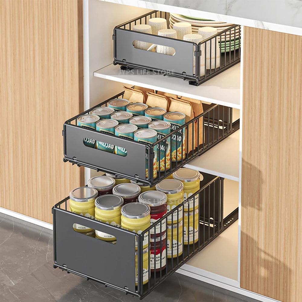 Aventra Home Sliding Cabinet Organizer