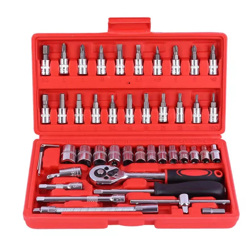 46-Piece Socket Wrench Set