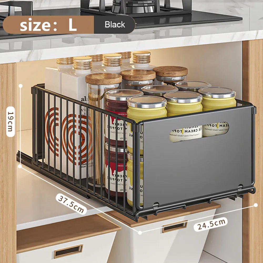 Aventra Home Sliding Cabinet Organizer