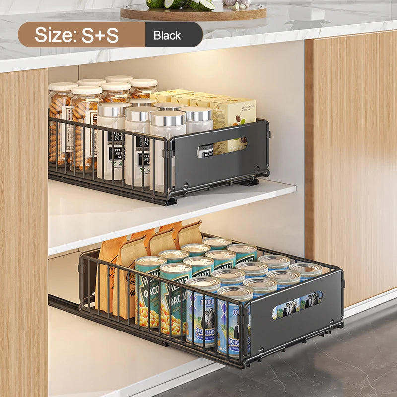 Aventra Home Sliding Cabinet Organizer