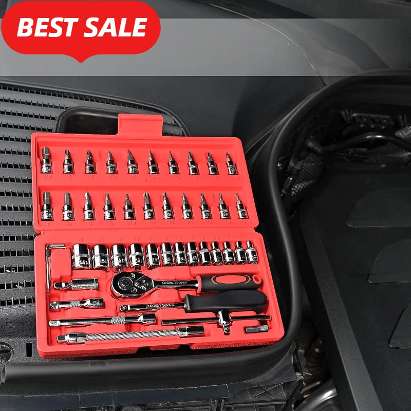 46-Piece Socket Wrench Set
