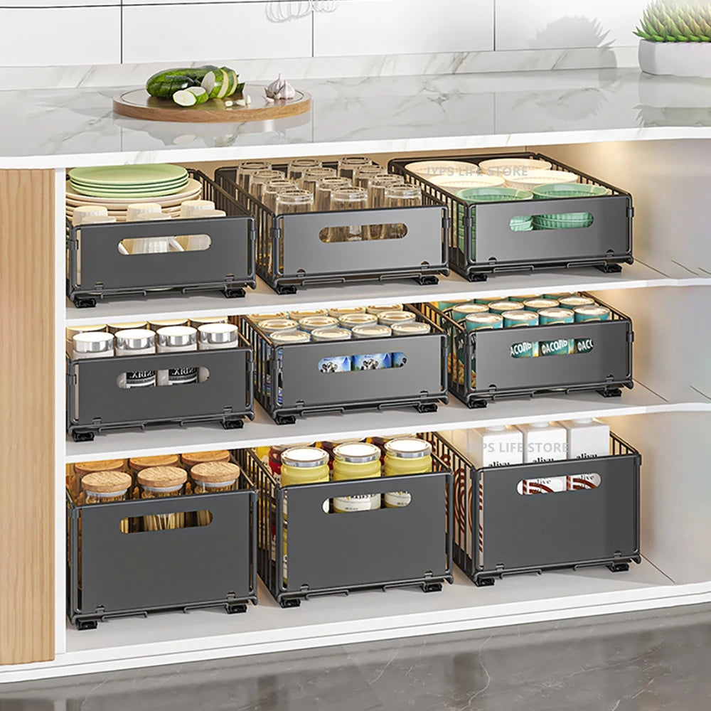 Aventra Home Sliding Cabinet Organizer