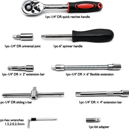 46-Piece Socket Wrench Set